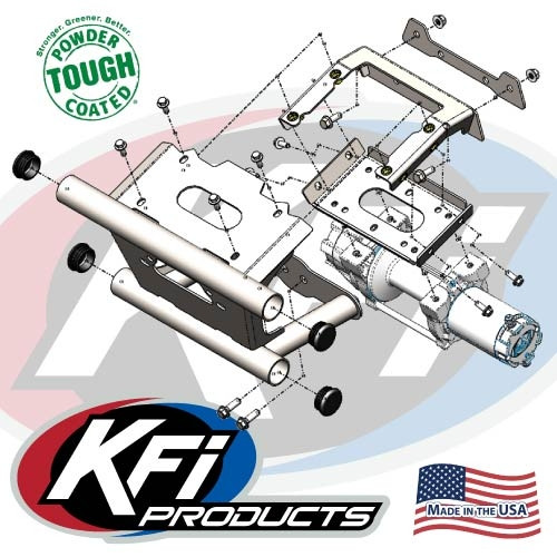 Polaris RZR RS1 KFI WINCH MOUNT 101545